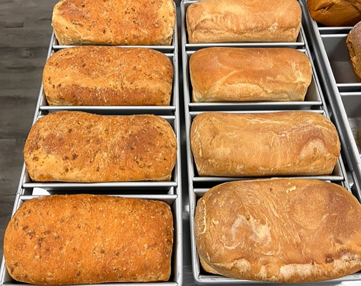 Fresh baked bread